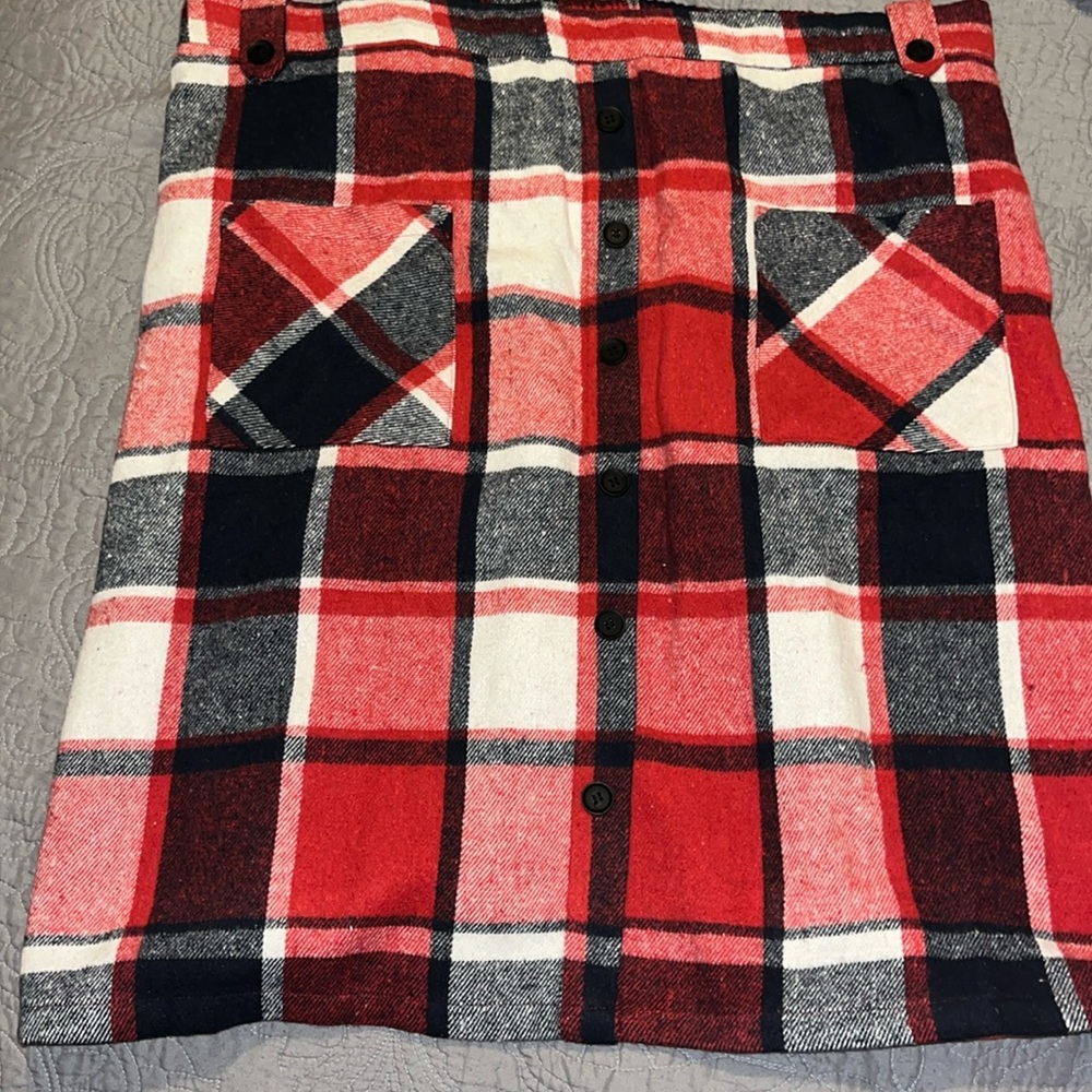 Plaid skirt
